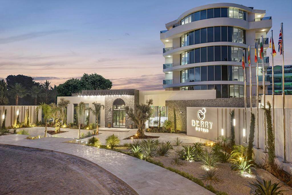 Berry Blue Hotel logo